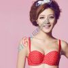 貝丹娜內(nèi)衣之紅色波點無痕聚攏型內(nèi)衣