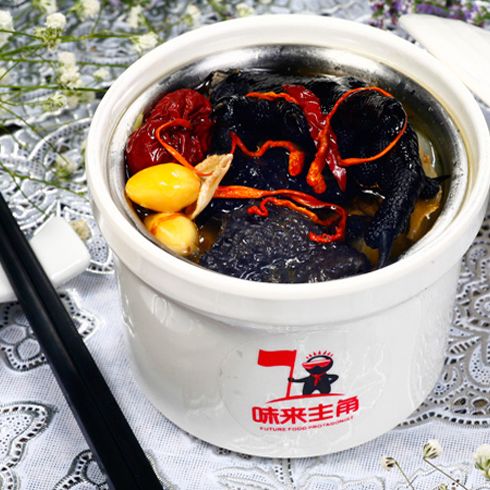 味來(lái)主角-蟲草花煨烏雞湯