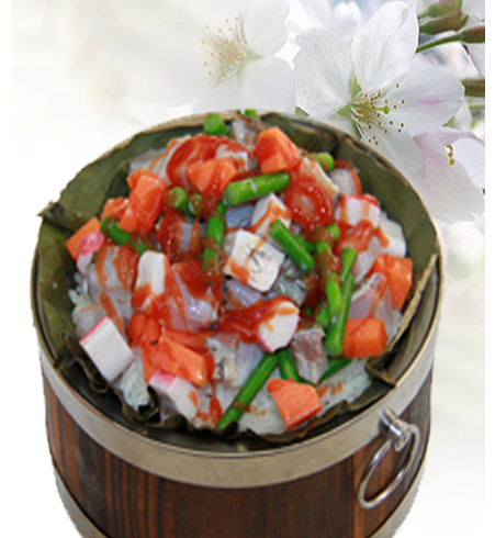 味來(lái)主角營(yíng)養(yǎng)木桶飯系列-荷塘悅色木桶炒飯    