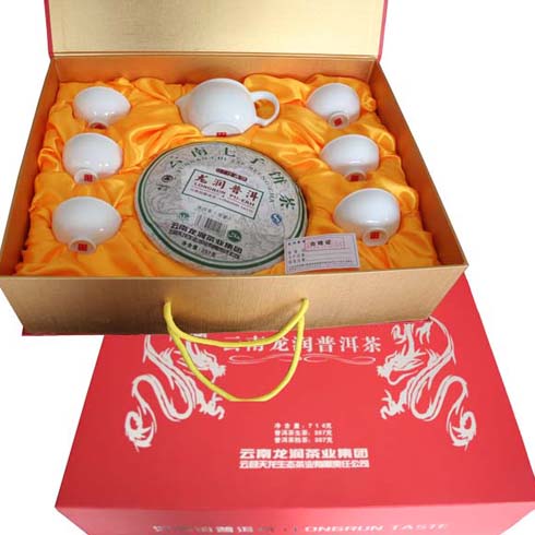 龍潤茶產品-龍潤茶銀龍禮盒