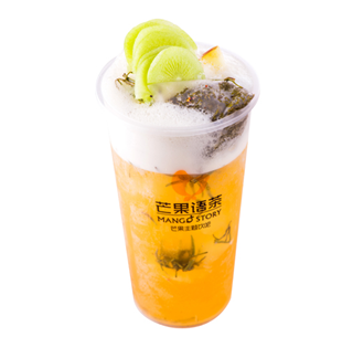 芒果語茶飲品產品-特色語茶飲品