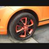 百事特汽車(chē)快修產(chǎn)品-橘紅色車(chē)輪車(chē)漆修補(bǔ)