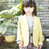 今明娃娃童裝產品-明黃色小西服