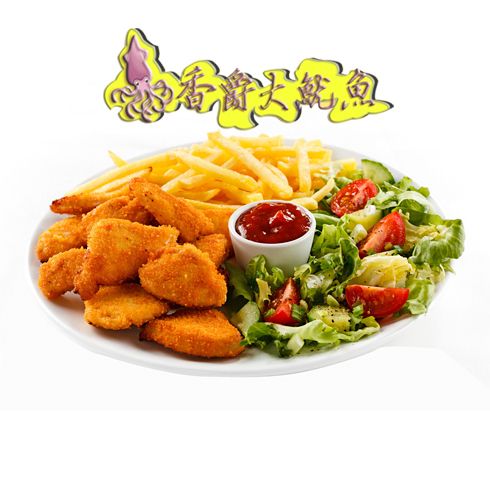 香爵大魷魚(yú)產(chǎn)品-炸雞塊