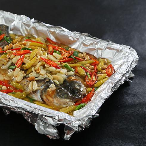 全魚道私房魚產品-錫紙烤魚