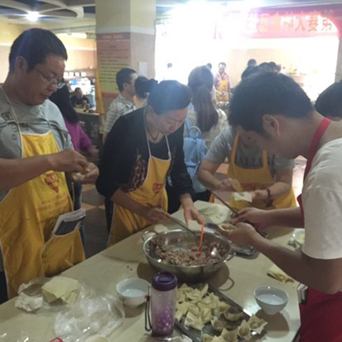 學包餛飩