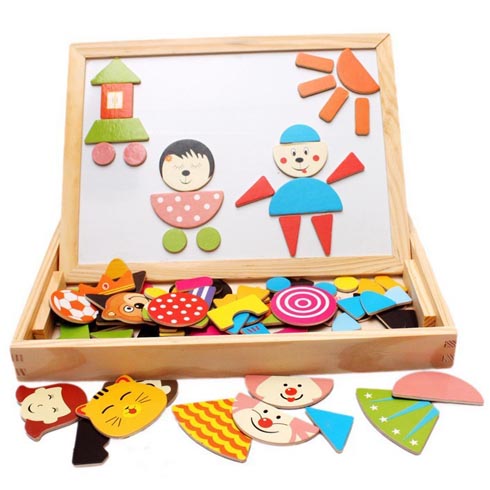 歡樂(lè)樹(shù)兒童益智樂(lè)園-小丸子木質(zhì)磁性玩具