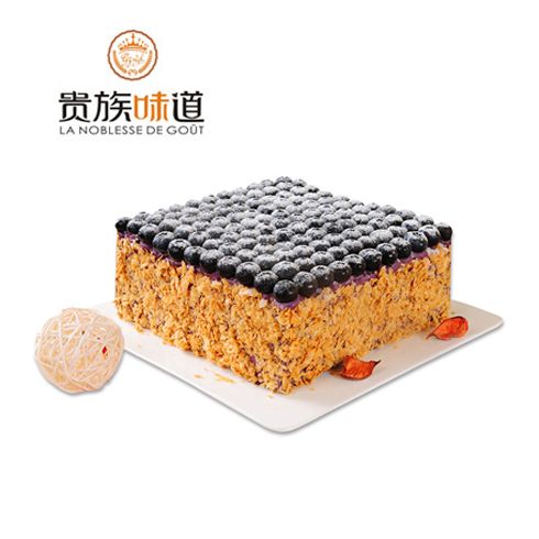 貴族味道法式烘焙館-藍(lán)莓拿破侖蛋糕