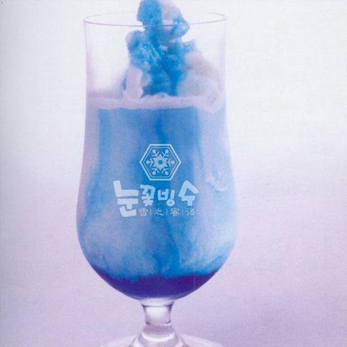 雪之蜜語(yǔ)果茶飲-藍(lán)天白云果昔
