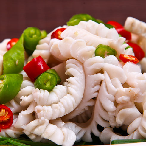 老王頭餃子-涼拌魷魚(yú)卷