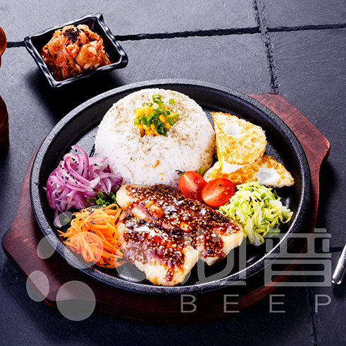 板尚小哥私廚板燒-龍利魚(yú)板燒飯