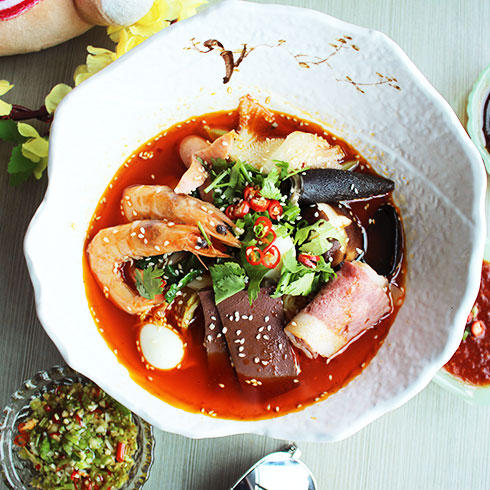 簋魚(yú)鍋啵啵魚(yú)快餐-麻辣冒菜
