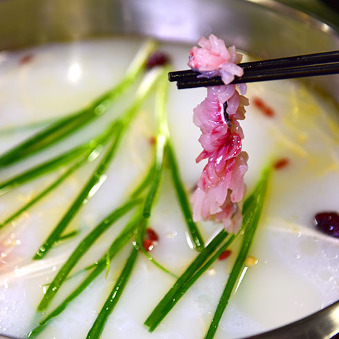 渝富順豆花魚(yú)火鍋-清湯鍋底