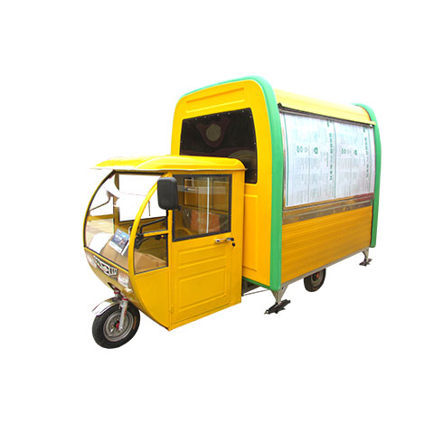 食尚主流美食車(chē)-三輪小吃車(chē)